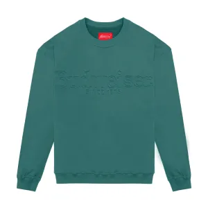 Budweiser Debossed Sage Crewneck