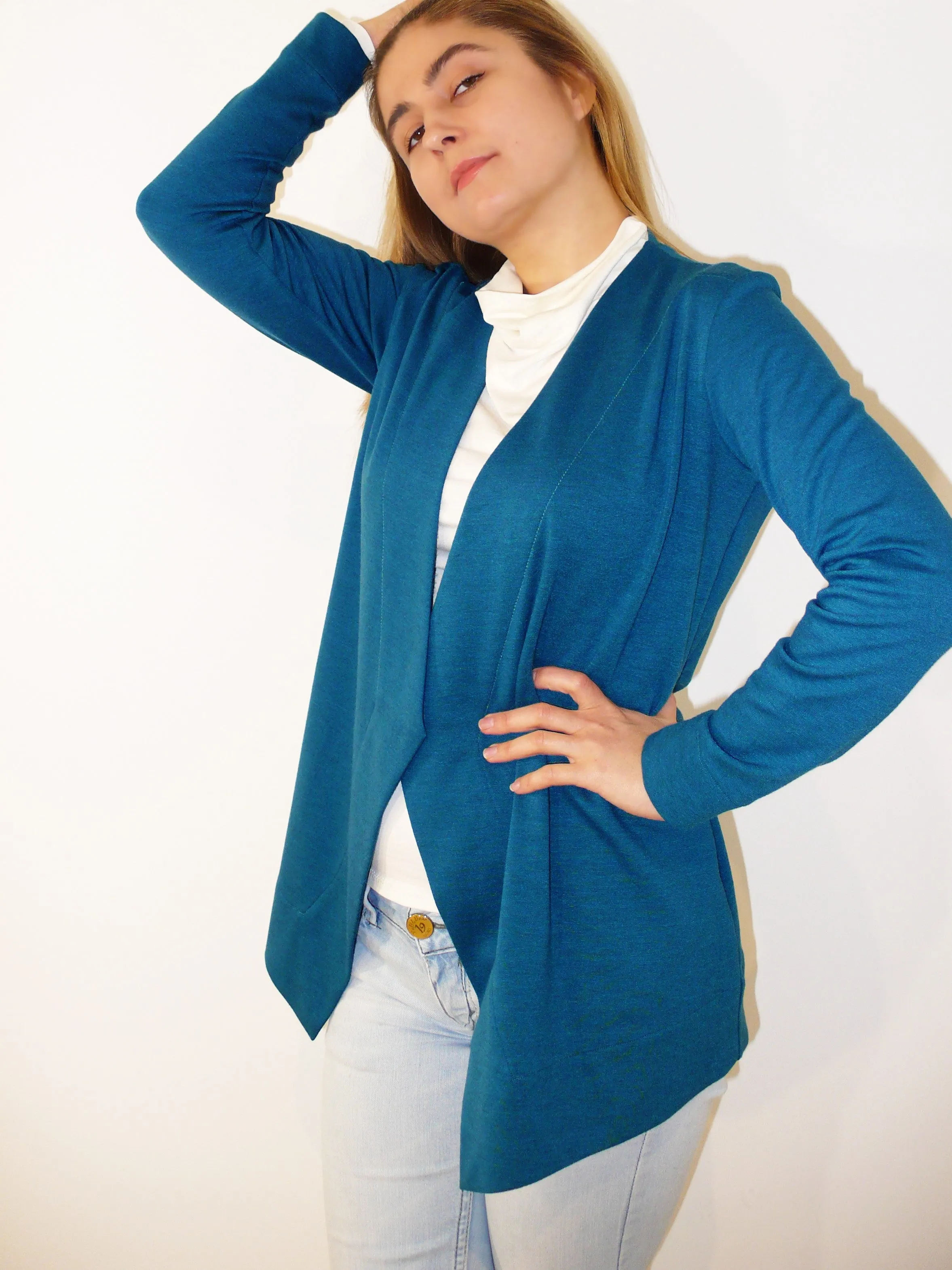 Cowl Neck Top Sewing Pattern N.57A
