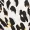 Cream Animal Print Cropped Blouse