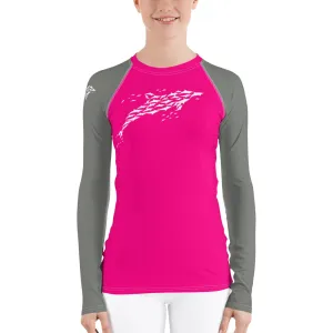 Dolphin Dreaming Women's Rash Guard