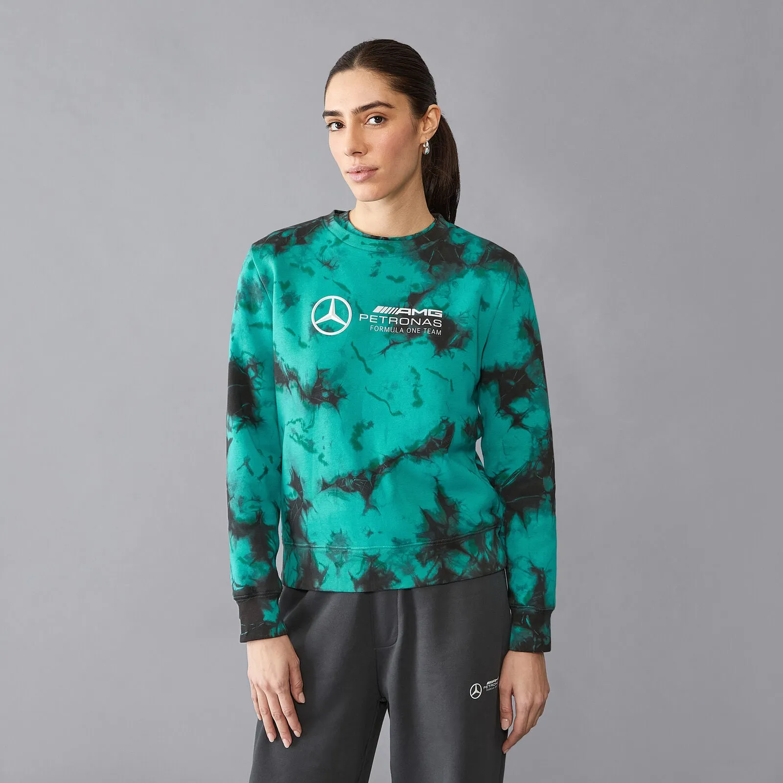 Mercedes-AMG F1 Women's Tie Dye Sweater