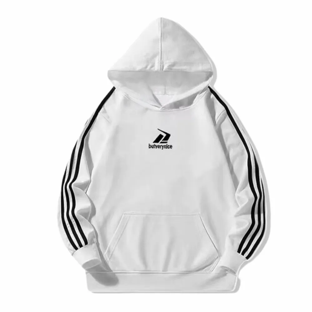 Women's Classic Versatile Striped Hoodie