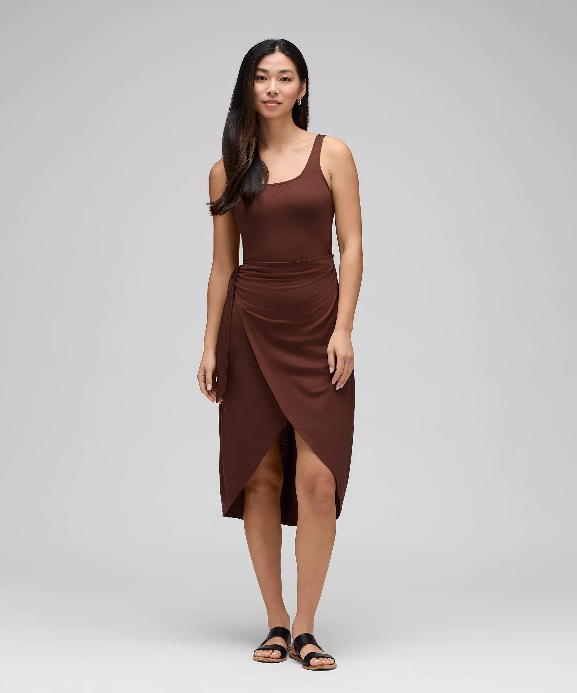 Women's Merino Tie Dress