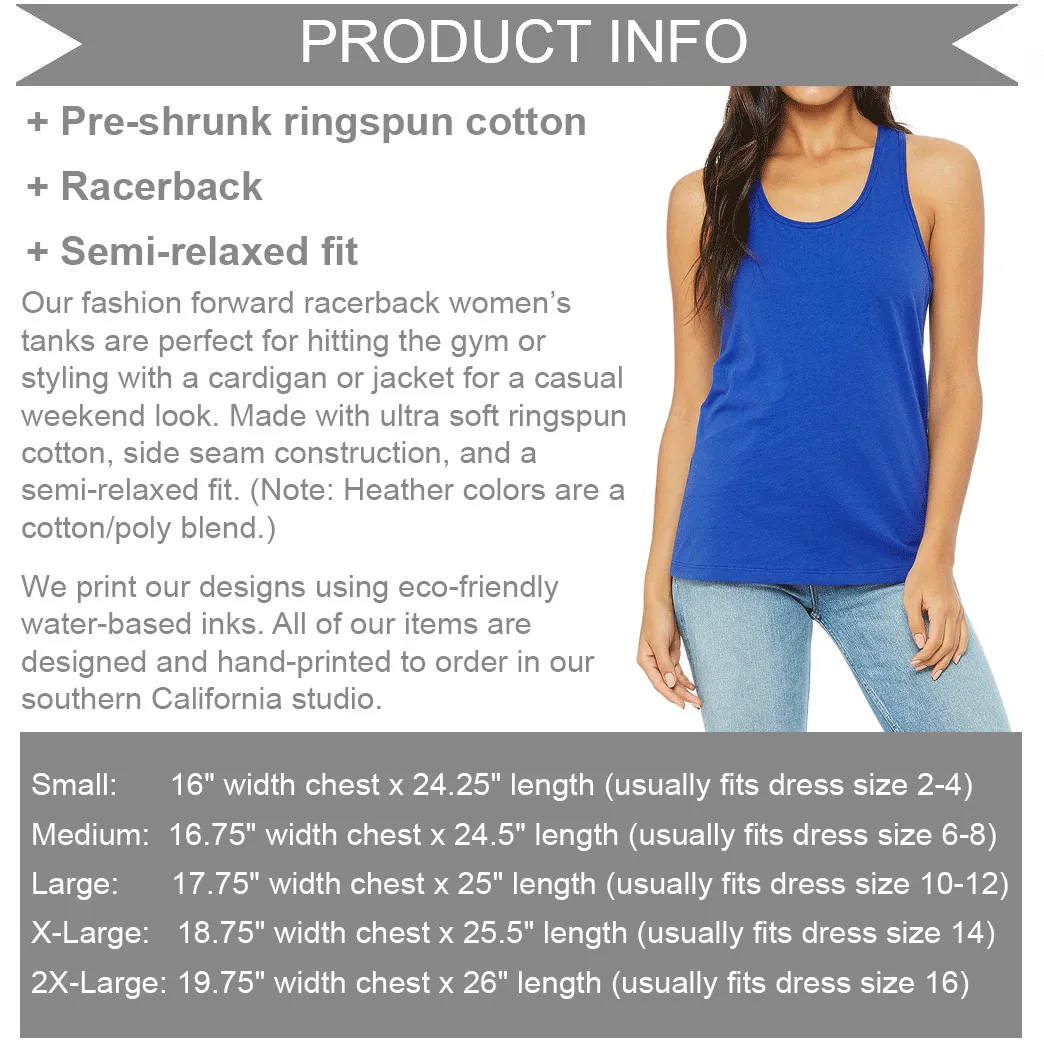 Women's Unimpressed Tiger Racerback Tank Top